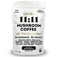 1111 Organic Mushroom Coffee with Cacao – Lion’s Mane, Reishi & Nootropic Blend
