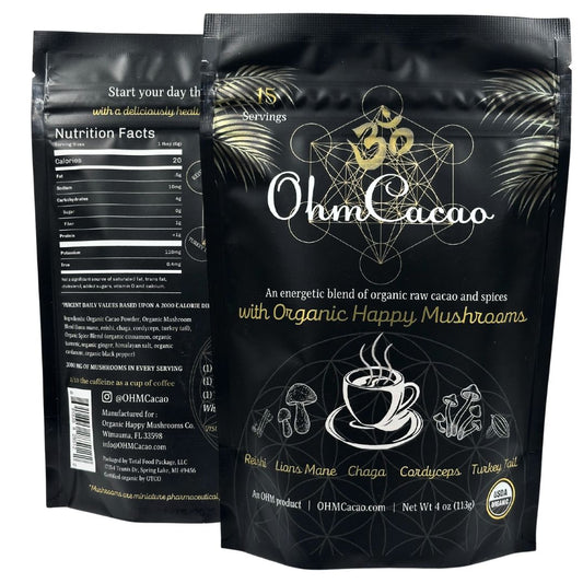 OHM Cacao | 12 Pack Case | 4oz ea