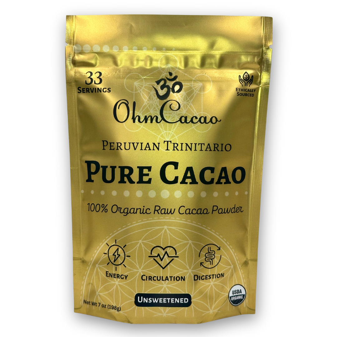 Ohm Pure Cacao | 12 Pack Case | 7oz